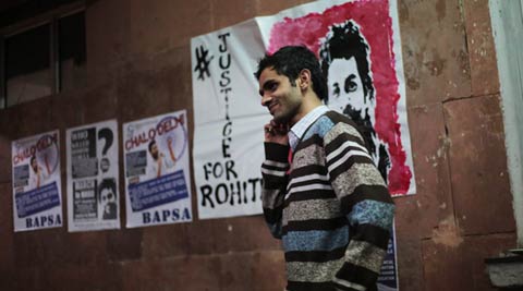umar khalid, jawaharlal nehru university, jnu, jnu row, umar khalid arrest, kanhaniya kumar, kanhaiya kumar arrest, jnu agitation, jnu sedition case, jnusu president sedition case, jnu news, india news, latest news