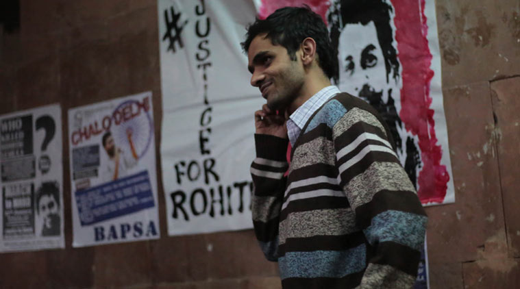 Umar Khalid, Umar Khalid speech, JNU, JNU protest, JNU anti india, JNU anti national, JNU student news, JNUSU, Kanhaiya Kumar, India News, India latest news