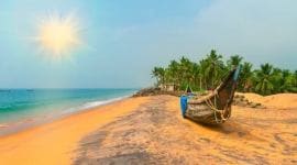 Best Indian beaches, Trip Advisor, beach, Indian beaches, Goa , Kerala, Tamil Nadu, best beaches, vacation, coastal trip, coastline, white sand, water sports, Agonda beach, Palolem beach, Mandrem beach, Radhanagar beach, Cavelossim beach, Morjim beach, Arambol beach, Benaulim beach, Varkala beach, Dhanushkodi beach