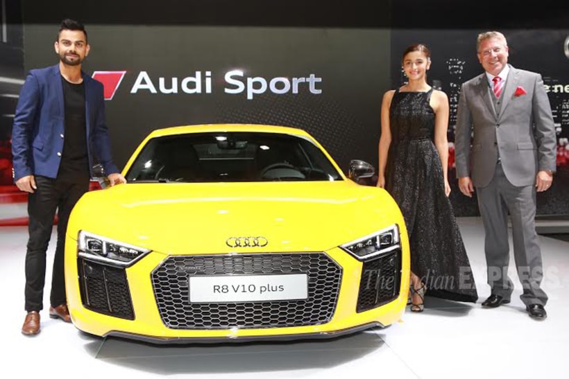Auto Expo 2016, Auto Expo 2016 photos, auto expo 2016 images, auto expo images, virat kohli, kohli, virat kohli images, alia bhatt, alia bhatt images, alia bhatt photos, auto expo venue, auto expo bikes, auto expo cars, auto expo news