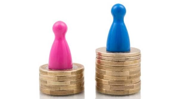 Gender pay gap concept