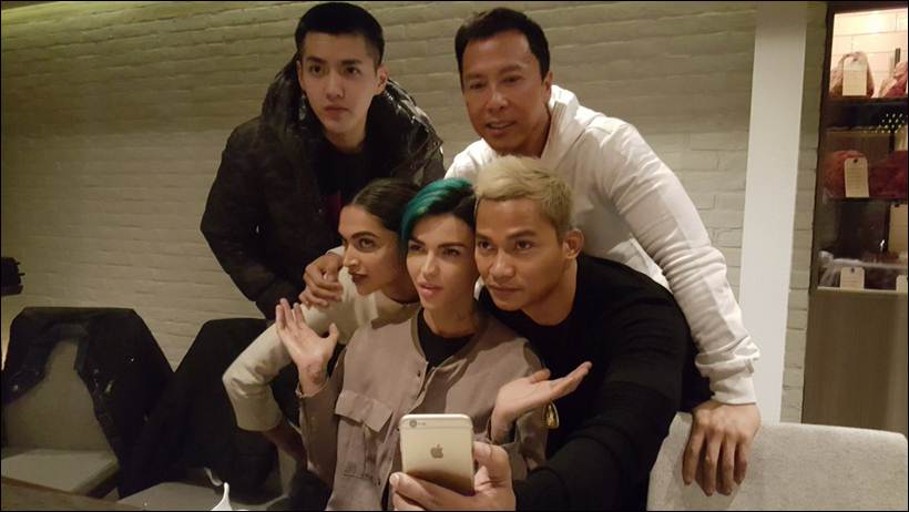 deepika padukone, vin diesel, deepika, deepika pics, deepika vin diesel pics, ruby rose, nina dobrev, dj caruso, tony jaa, vin diesel pics, deepika pics, xxx the return of xander cage, xxx cast, xxx: the return of xander cage cast, entertainment