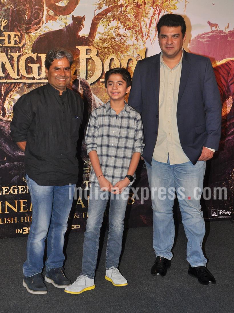 The Jungle Book, Neel Sethi, Neel Sethi photos,Vishal Bhardwaj, Siddharth Roy Kapur, Neel Sethi mowgali, Neel Sethi film, The Jungle Book actor, The Jungle Book news, The Jungle Book cast, entertainment news