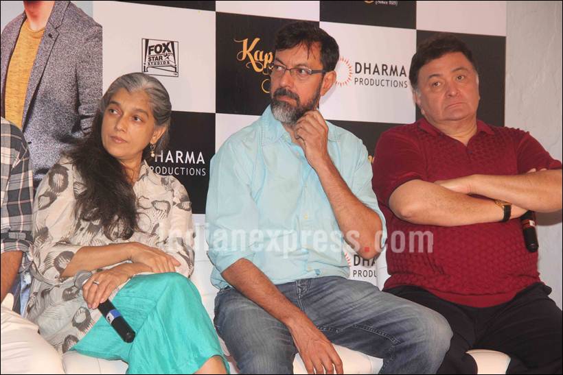 kapoor & sons, kapoor & sons press conference, alia bhatt, sidharth malhotra, fawad khan, karan johar, ratna pathak shah, rishi kapoor, shakun batra, rajat kapoor, entertainment