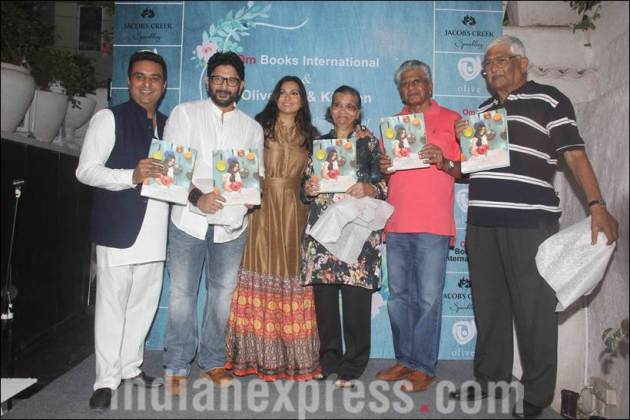 arshad warsi, arshad warsi wife, arshad warsi pics, maria goretti, maria goretti book launch, from my kitchen to yours, Sohail khan, Tisca Chopra, Mandira Bedi, Kunal Kemmu, Tusshar Kapoor, Kabir khan, Kiran Rao, Mini Mathur, Masaba, Shriya Saran, Shruti Seth, Roshni Chopra, entertainment