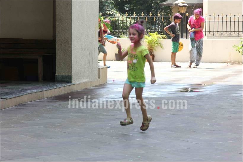 shahraan, iqra, holi, holi 2016, bollywood holi