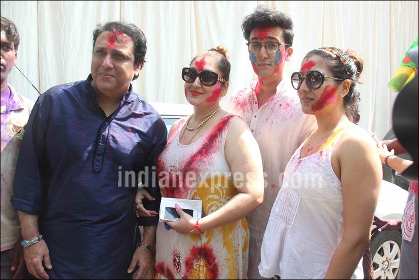 govinda, govinda family, narmada, sunita