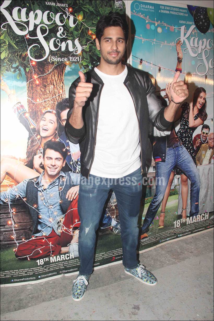 kapoor & sons, kapoor & sons press conference, alia bhatt, sidharth malhotra, fawad khan, karan johar, ratna pathak shah, rishi kapoor, shakun batra, rajat kapoor, entertainment