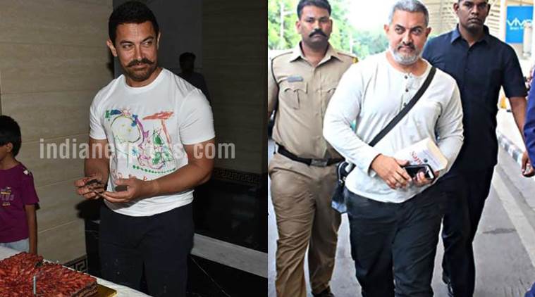 Aamir Khan, Aamir Khan Birthday, Aamir Khan Dangal, Aamir Khan Weight Loss, Aamir KHan Lost 13 kilos, Aamir Khan lost 13 kilos in Six months, Aamir Khan Dangal, Aamir dangal, Aamir, Aamir Khan in Dangal, Dangal release on Christmas, Aamir Khan 51st Birthday, Aamir khan Birthday Celebration, Entertainment news