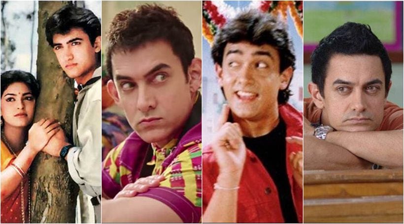 Aamir Khan, Aamir Khan Birthday, Aamir Khan 51st birthday, Aamir Khan roles, Aamir Khan Films, Qayamat se Qayamat Tak, Rangeela, PK, Sarfarosh, 3 idiots, Taare Zameen Par, Lagaan, Dil Chahta Hai, Andaz Apna apna, Aamir Khan Turns 51, Aamir Khan best roles, Aamir Khan top roles