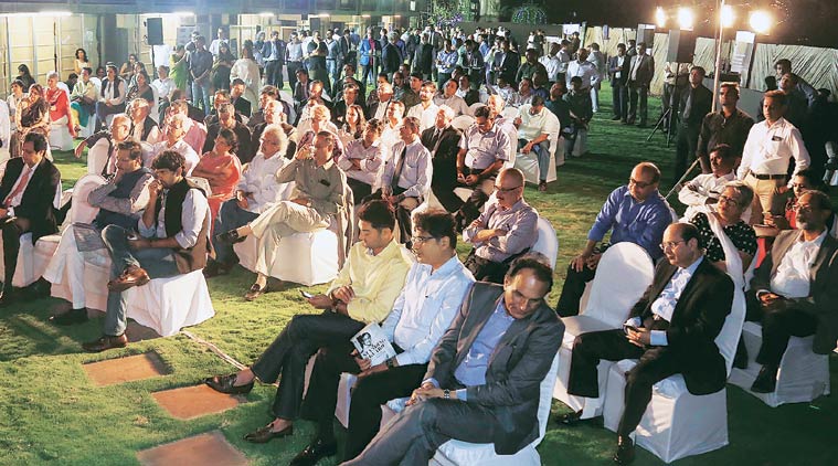 Guests at the Express Adda