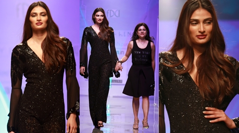 AIFW A/W’16: Athiya Shetty walks for Namrata Joshipura’s New York ...