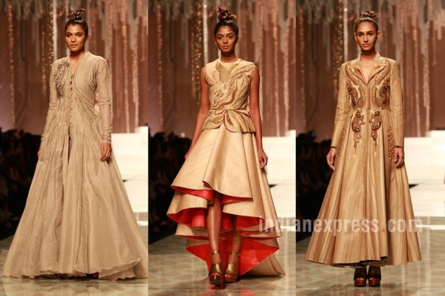 AIFW A/W'16, Amazon india fashion week grand finale, anju modi, Rajesh Pratap Singh, Rahul Mishra, Samant Chauhan,Rohit Gandhi and Rahul Khanna,Abraham and Thakore