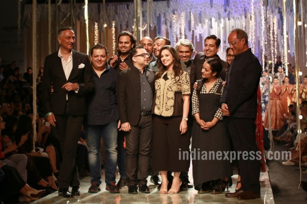 AIFW A/W'16, Amazon india fashion week grand finale, anju modi, Rajesh Pratap Singh, Rahul Mishra, Samant Chauhan,Rohit Gandhi and Rahul Khanna,Abraham and Thakore