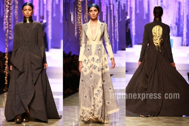 AIFW A/W'16, Amazon india fashion week grand finale, anju modi, Rajesh Pratap Singh, Rahul Mishra, Samant Chauhan,Rohit Gandhi and Rahul Khanna,Abraham and Thakore