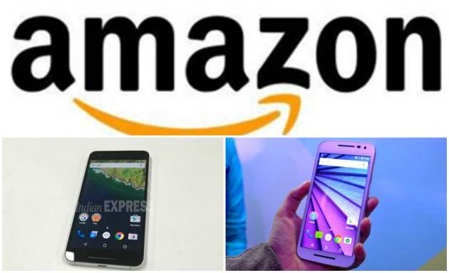 Amazon mega mobile sale, Amazon India, Amazon discounts, Amazon smartphone deals, Nexus 6P, Nexus 6P discount, Nexus 6P review, Moto discounts, Moto G3 deal, Moto G Turbo, Coolpad Note 3, Huawei Honor 4X, Intex Cloud Crystal, technology, technology news
