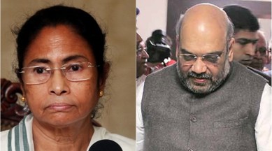 amit shah, mamata banerjee, elections 2016, BJP, TMC, Trinamool Congress chief, rabindra sangeet, amit shah remark, bombs in bengal, shah mamata, india news, latest news