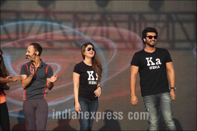 Kareena Kapoor, Arjun Kapoor, Ki & Ka, Ki & Ka cast, Ki & Ka promotion, Kareena Ki & Ka, kareena dress, kareena photos, Kareena Kapoor Khan, Arjun Kapoor film, Kareena Kapoor film, entertainment photos