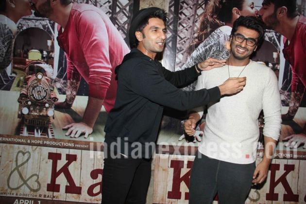 Ranveer Singh, Ki & Ka, Ranveer Singh Arjun kapoor, Kareena Kapoor, Arjun Kapoor, ki and ka, Ranveer Singh photos, Arshad Warsi, Bhumi Pednekar, Neila Devi, Sophie Choudry, Manish Malhotra, ki and ka cast, ki and ka news, ki and ka photos, ki and ka stills, entertainment photos