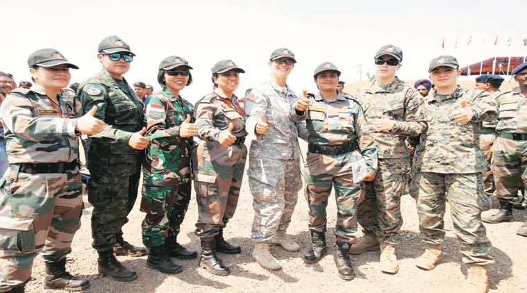 women in uniform, women in combat roles, gender equality, bipin rawat, women army, gender discrimination, indian express