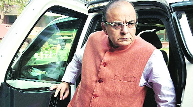 Finance Minister Arun Jaitley on Thursday. PTI