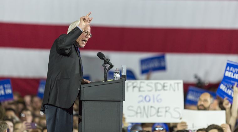Bernie Sanders, US Elections 2016, US 2016, Donald Trump, Hillary Clinton, Republican-Democrats, Republicans, Democrats, Clinton, California, New Jersey primary, US election news