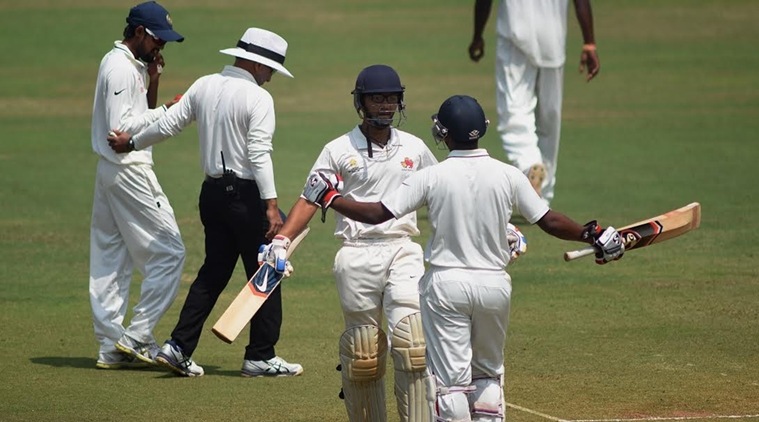 Irani Cup, Irani Cup updates, Mumbai Rest of India, Mumbai vs Rest Of India, Mumbai, ROI, Shreyas Iyer, Jay Bista, Jay Bista hundred, Iyer runs, Surya Kumar Yada, sports news, sports, cricket news, Cricket