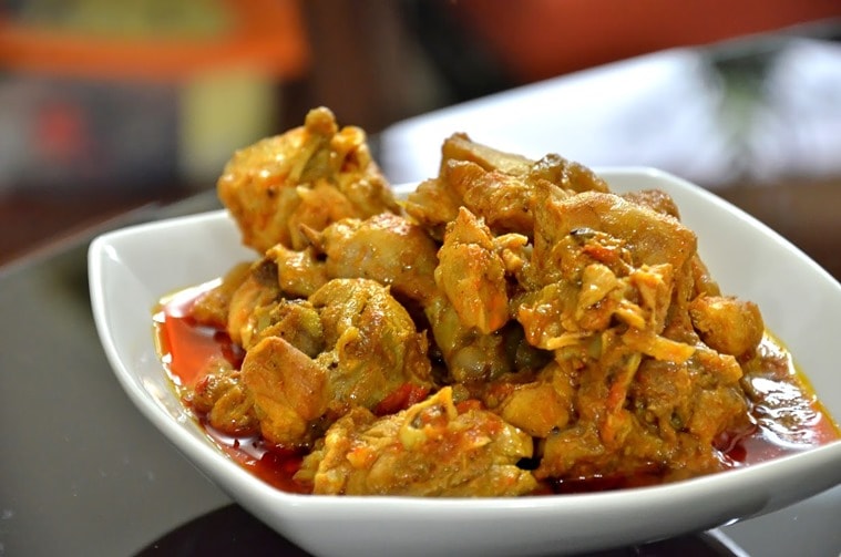 Chicken Buffarth by Bridget-White Kumar. (Express photo by Jithendra M)