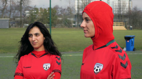 Afghanistan women’s football team gets new outfit with hijab