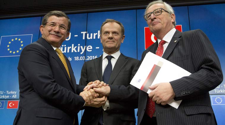 Eu Turkey Seal ‘historic Deal To Return Migrants World News The