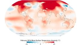 hottest month, february, february 2016 hottest month, nasa, hottest month in century, el nino, february temperature, science news, world news
