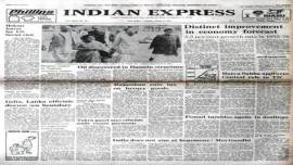 forty years ago, march 8 1976, indian express forty years ago, L K advani, RSS, rajya sabha, rajya sabha elections, indira gandhi, PN haskar, indian express
