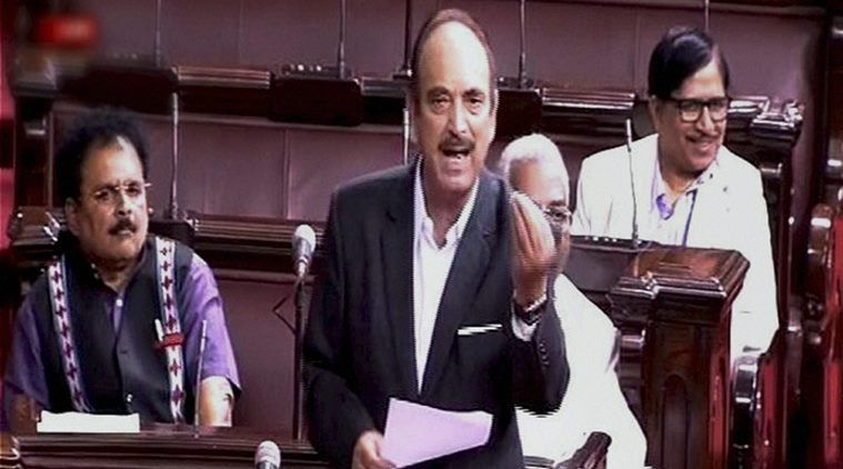 Ghulam Nabi Azad, RSS, Islamic State, is, isis, Rajya Sabha, BJP, Congress, azad rss isis remark, bjp azad isis remark, parliament news, india news, latest news