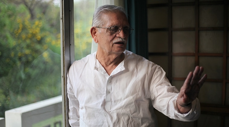 Author, Poet and Filmmaker Gulzar in New Delhi on saturday. (Interview Photo for Web) Express Photo by Tashi Tobgyal New Delhi 190316