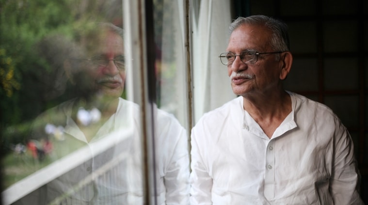 Author, Poet and Filmmaker Gulzar in New Delhi on saturday. (Interview Photo for Web) Express Photo by Tashi Tobgyal New Delhi 190316