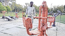 open-air gymnasium, gymnasium, shanti kunj gymnasium, chandigarh news