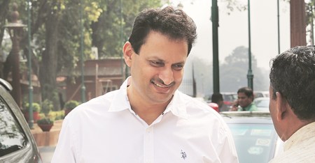 BJP MP Ananth Kumar Hegde (Express photo by Anil Sharma) 