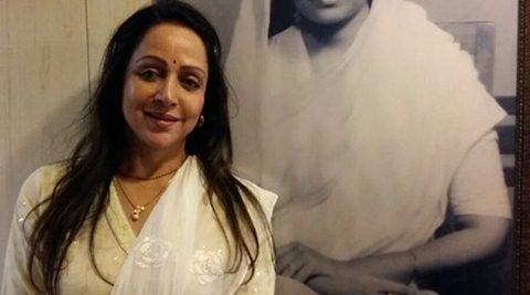 Hema Malini Sax Video - Mathura MP Hema Malini comes in for flak for tweets from film location |  India News,The Indian Express