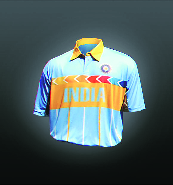 india 1999 world cup jersey