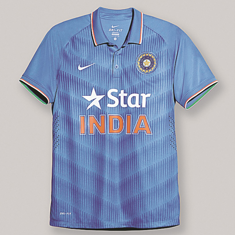 why indian cricket jersey is blue