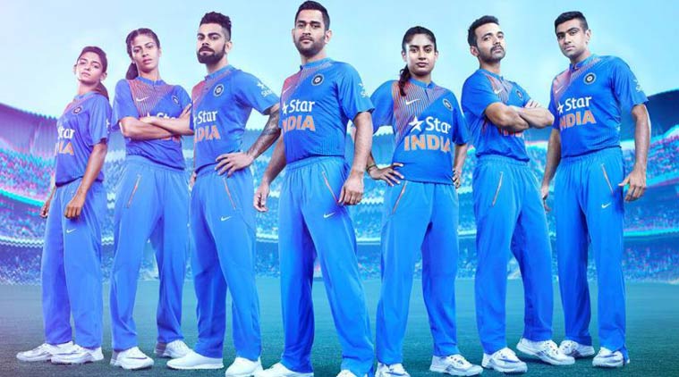 team india 2016 jersey