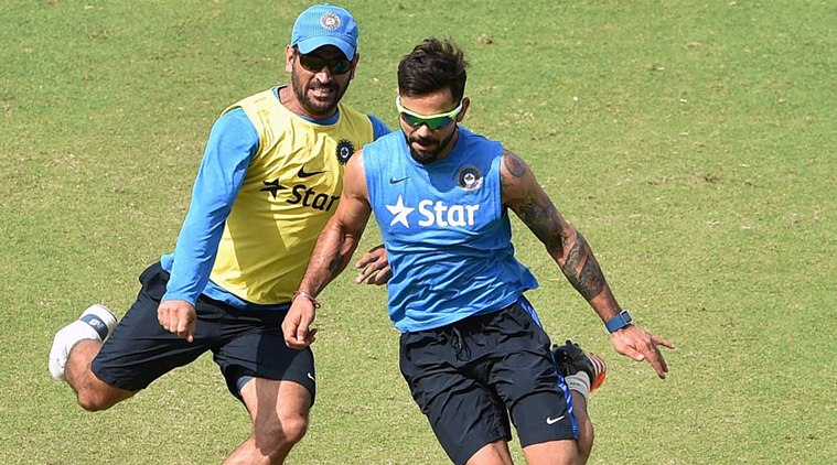 MS Dhoni, MS Dhoni India, Virat Kohli, Dhoni Kohli, Virat Dhoni, India vs Australia, Ind vs Aus, India Australia, India practice, cricket photos