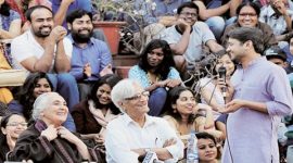 JNU-2 JNU row, JNU, kanhaiya kumar, kanhaiya kumar speech, Makarand Paranjape, English Professor Makarand Paranjape, afzal guru, JNUSU president, india news
