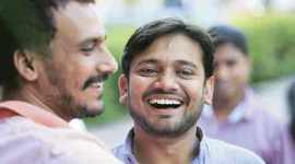 kanhaiya, jnu, jnu row, jnu protests, kanhaiya rustication, jnu news,