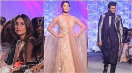 kareena kapoor, kareena kapoor khan, arjun kapoor, jacqueline fernandez, nita ambani, lakme fashion week, bhumi pednekar, manish malhotra, shriya saran, kartik aryan, isha ambani, krishika ulla, kanika kapoor, sooraj pancholi, dia mirza, entertainment