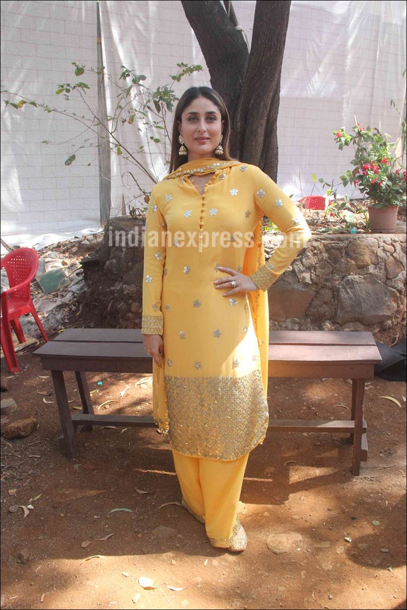 Kareena Kapoor Khan casts a spell in this sunshine yellow skirt-blouse  combo | Fashion News - The Indian Express