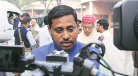 agra mp toll assault case, agra mp toll plaza assault, ram Shankar Katheria, ram Shankar Katheria toll plaza assault, toll plaza work assaulted