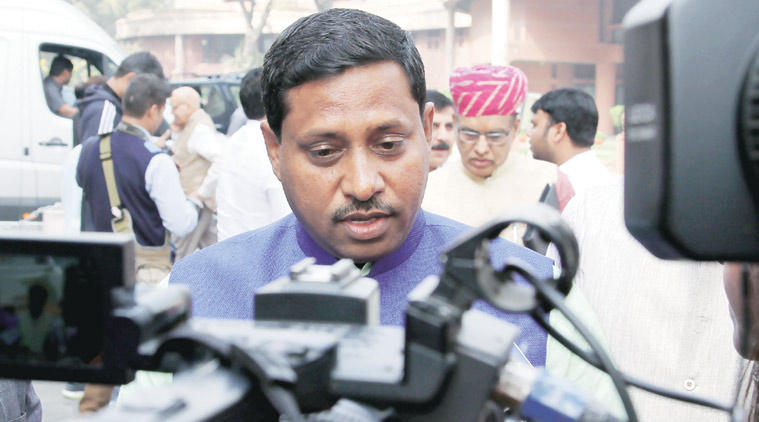 Kairana, Ram Shankar Katheria, HRD MoS, Saffronisation of education, Lucknow University, hindus from kairana, violence at Jawahar Bagh in Mathura, extortion threat, mayawati, indian express news, india news, latest news