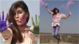 kriti sanon, kriti sanon holi, holi, holi 2016, bollywood holi, bollywood holi 2016, kriti sanon news, kriti sanon movies, kriti sanon upcoming movies, kriti sanon latest news, entertainment news