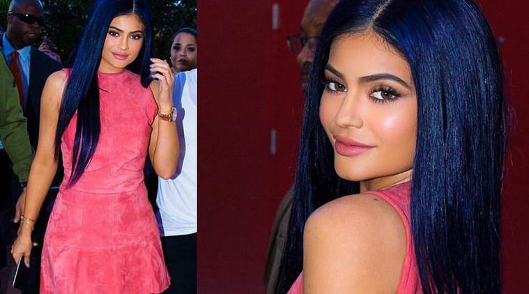 2. "Kylie Jenner's Blue Hair Evolution: From Teal to Navy to Pastel" - wide 7